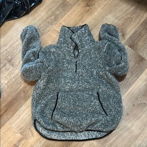 Cozy Gray Pullover Sweater